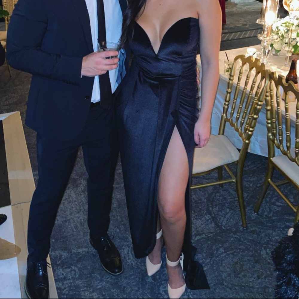 Black gown